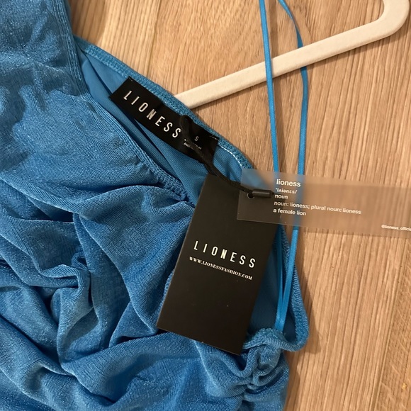 Princess Polly / Lioness Blue Dress - Picture 2 of 2